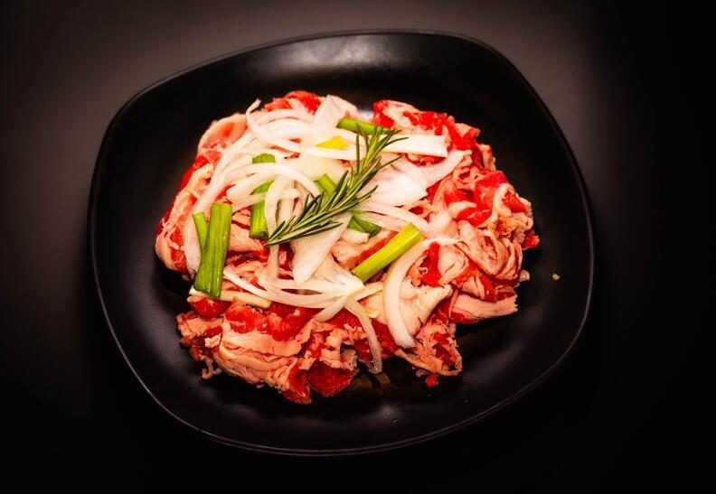 B9. BBQ Beef Belly